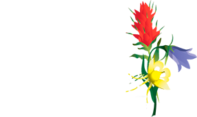 Betty Ford Alpine Gardens Logo White