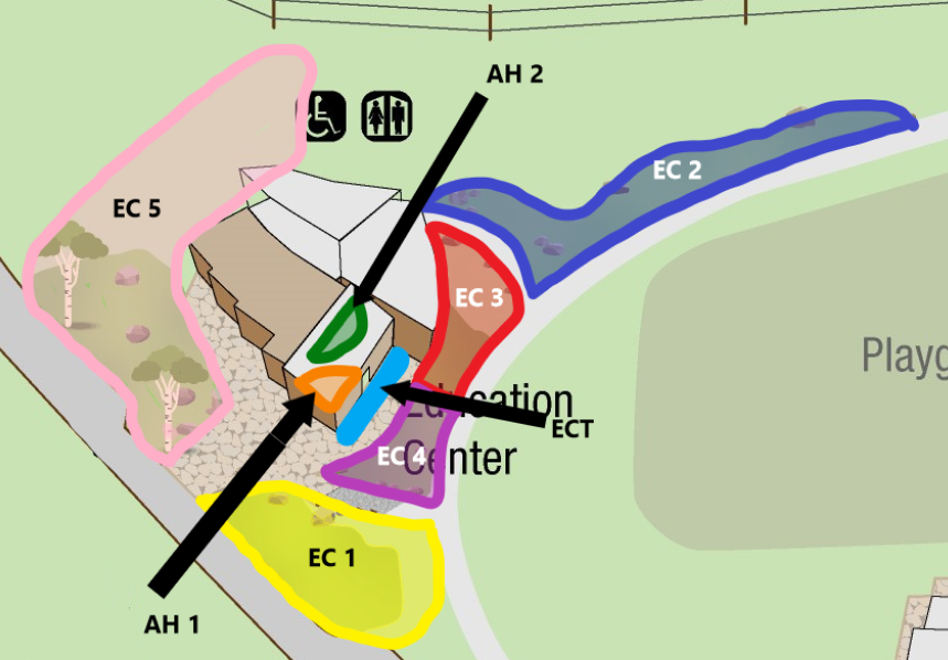 Education Center on Map of Betty Ford Alpine Gardens