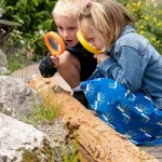 Children Exploring the Betty Ford Alpine Gardens